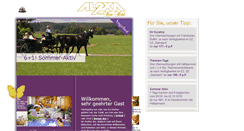 Desktop Screenshot of kurhotel-alexa.de